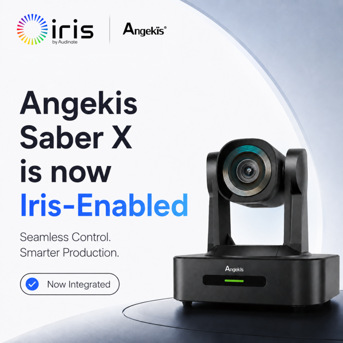 Angekis Cameras Now Iris-Enabled