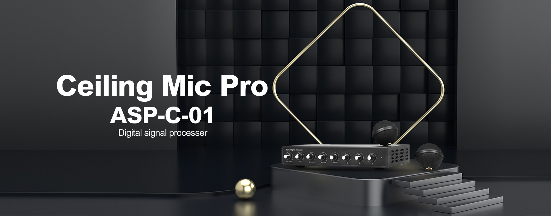 Ceiling Mic Pro ASP-C-01