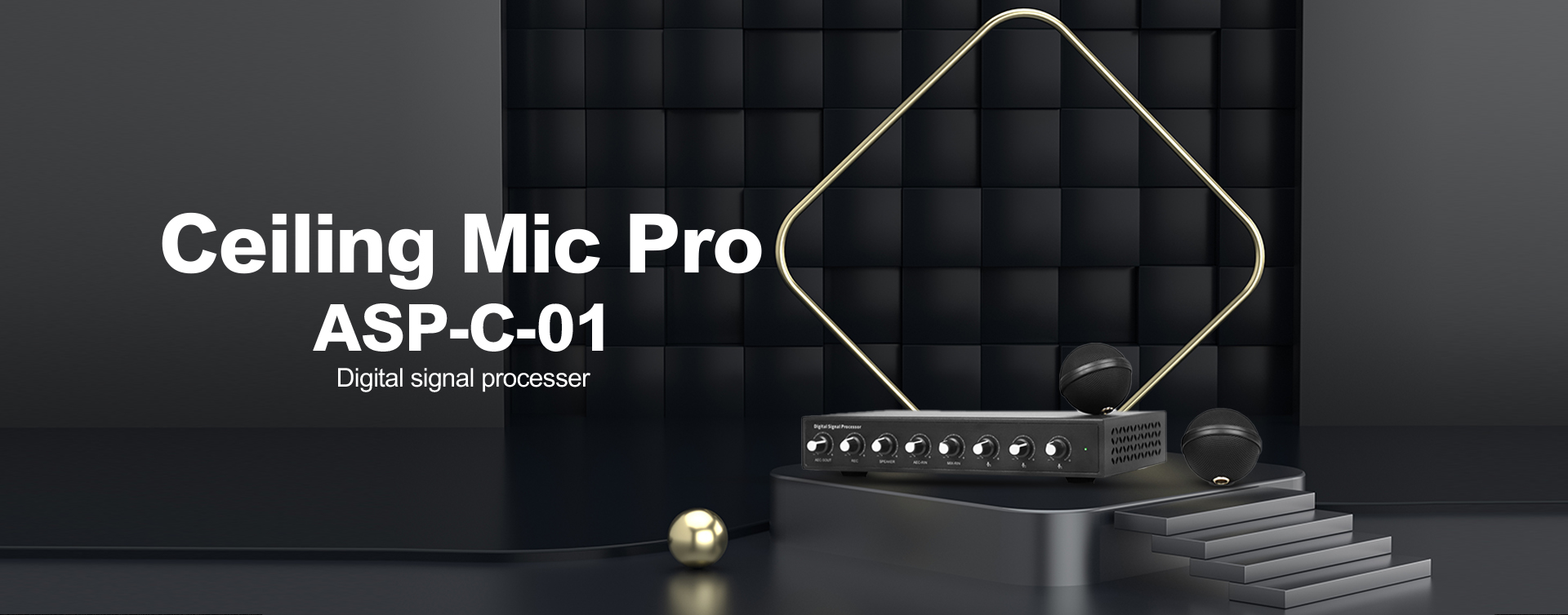 Ceiling Mic Pro ASP-C-01