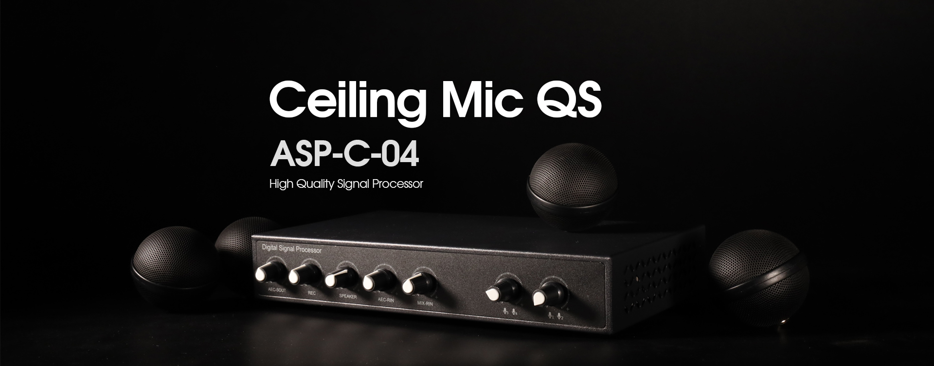 Ceiling Mic QS ASP-C-04